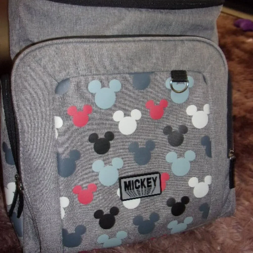 Disney’s Mickey Deluxe baby backpack diaper bag